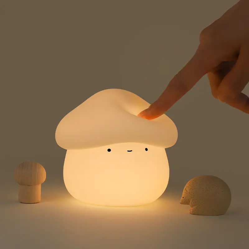 UNew Mushroom Small Night Lamp